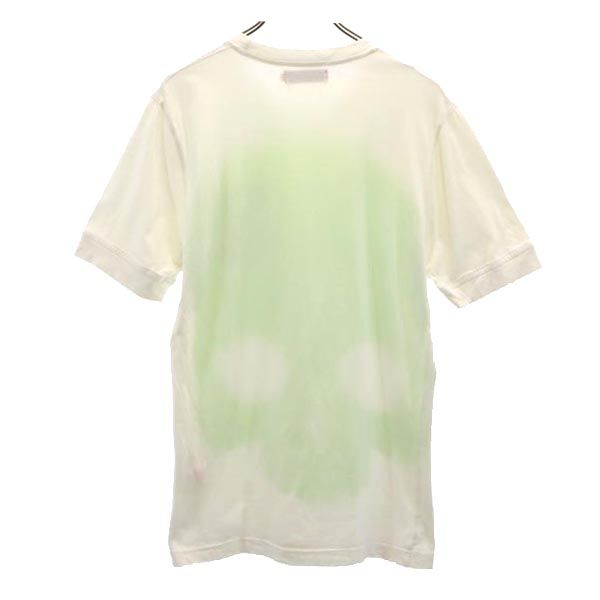 HYDROGEN ハイドロゲン リバースプリント 半袖 リバースプリント Tシャツ M ホワイト系 メンズ