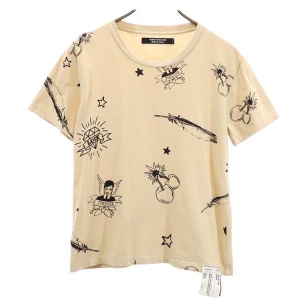 GREYHOUND ORIGINAL グレイハウンドオリジナル 半袖 Tシャツ M ベージュ系 レディース