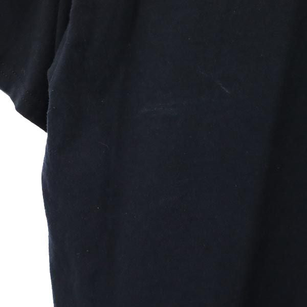 FLAGSTUFF フラグスタフ プリント 半袖 Tシャツ L ブラック系 メンズ