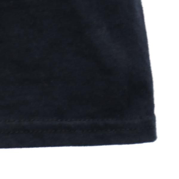 FLAGSTUFF フラグスタフ プリント 半袖 Tシャツ L ブラック系 メンズ