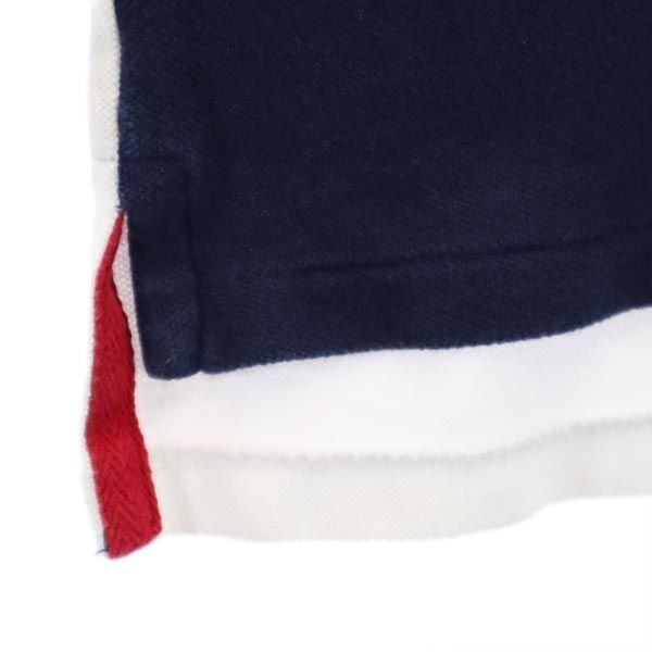 POLO RALPH LAUREN ポロラルフローレン ビッグポニー 刺繍 半袖 ポロシャツ 3/3T ネイビー 鹿の子 キッズ