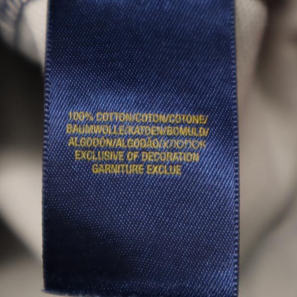 POLO RALPH LAUREN ポロラルフローレン ビッグポニー 刺繍 半袖 ポロシャツ 3/3T ネイビー 鹿の子 キッズ