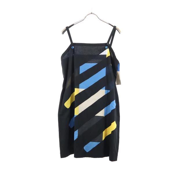 ISSEY MIYAKE イッセイミヤケ 90s キャミワンピース M 黒 レディース