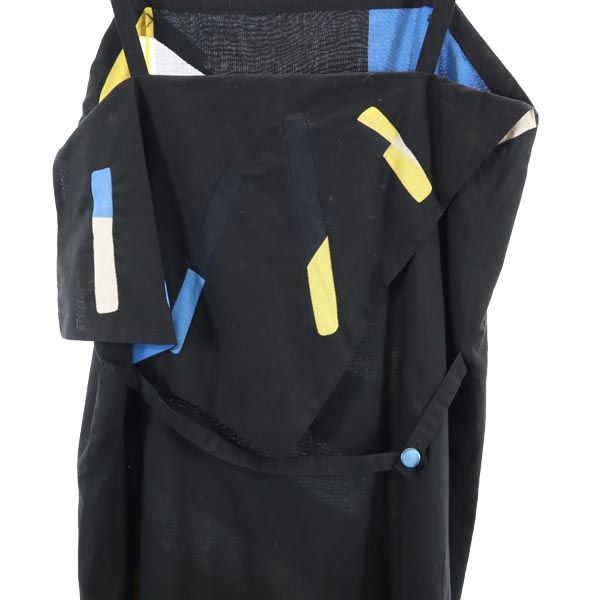 ISSEY MIYAKE イッセイミヤケ 90s キャミワンピース M 黒 レディース
