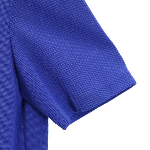 YVES SAINT LAURENT イヴサンローラン 90s オールド 半袖 カットソー M 青 レディース