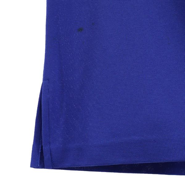 YVES SAINT LAURENT イヴサンローラン 90s オールド 半袖 カットソー M 青 レディース