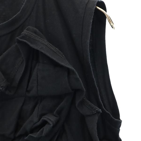 ENFOLD エンフォルド ノースリーブ カットソー 38 黒 レディース