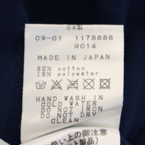 PEARLY GATES パーリーゲイツ ゴルフ 半袖 ハーフジップ Tシャツ 0 ネイビー系 レディース