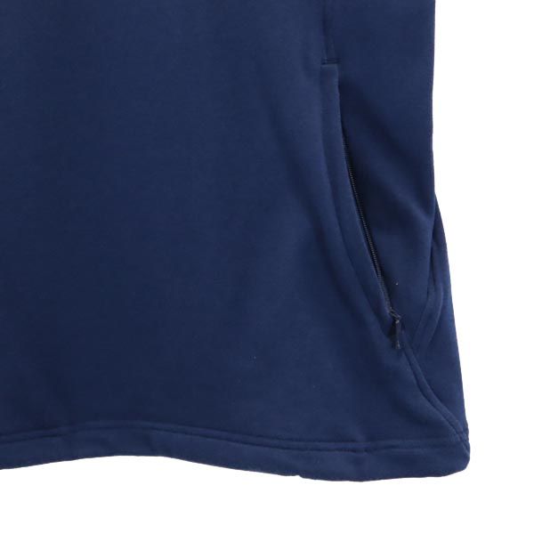 PEARLY GATES パーリーゲイツ ゴルフ 半袖 ハーフジップ Tシャツ 0 ネイビー系 レディース