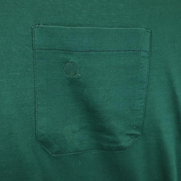 Dunhill ダンヒル イタリア製 半袖 ポロシャツ 38 97cm グリーン メンズ