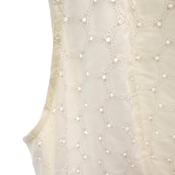 MAX&CO マックスアンドコー ノースリーブ ワンピース 38 白 レディース