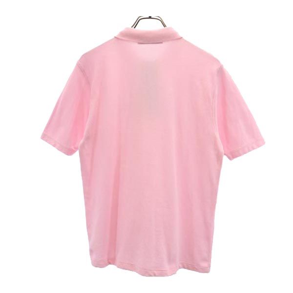 Burberrys バーバリーズ 90s オールド 半袖 ポロシャツ S ピンク 鹿の子 レディース