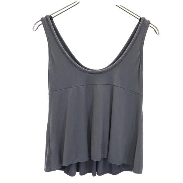 Emporio Armani エンポリオアルマーニ イタリア製 ノースリーブ タンクトップ I38 グレー系 レディース