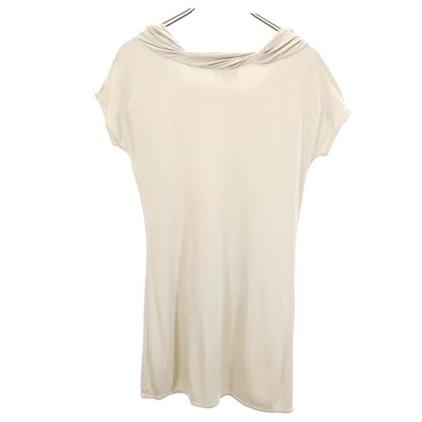 Emporio Armani エンポリオアルマーニ ノースリーブ チュニック 40 ベージュ系 レディース