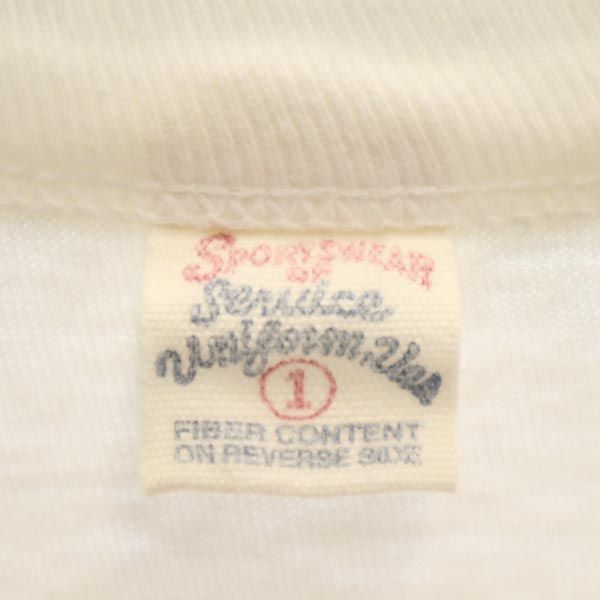 UES CLOTHING MFG.CO. 半袖 Tシャツ 1 ホワイト系 メンズ