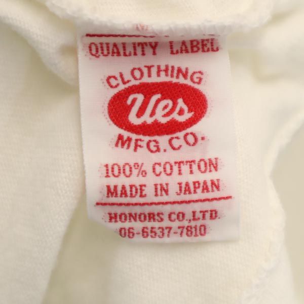 UES CLOTHING MFG.CO. 半袖 Tシャツ 1 ホワイト系 メンズ