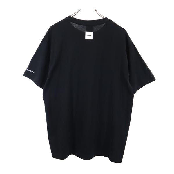 未使用 HUF ハフ 半袖 Tシャツ L ブラック系 メンズ