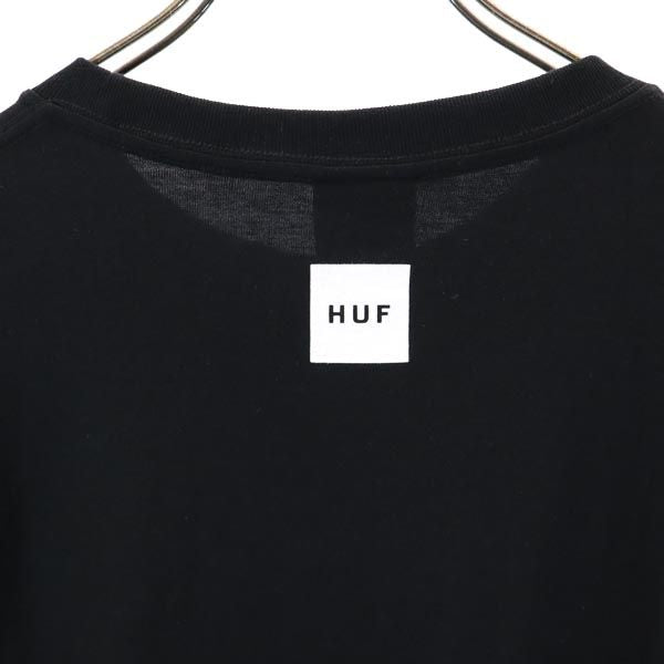 未使用 HUF ハフ 半袖 Tシャツ L ブラック系 メンズ