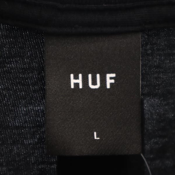 未使用 HUF ハフ 半袖 Tシャツ L ブラック系 メンズ