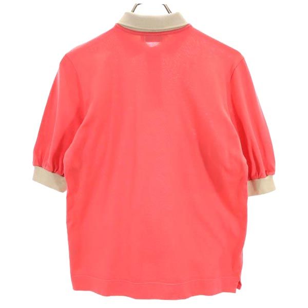 VALENTINO ヴァレンティノ イタリア製 半袖 ポロシャツ 40 赤系 レディース