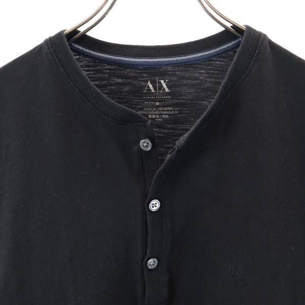 ARMANI EXCHANGE アルマーニエクスチェンジ 半袖 Tシャツ S ブラック メンズ