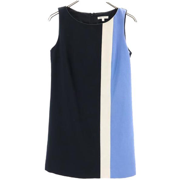 PAULE KA ポールカ ノースリーブ ワンピース 38 ブラック系 レディース