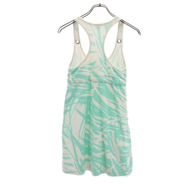 ARMANI EXCHANGE アルマーニエクスチェンジ ノースリーブ パイル地 ワンピース S グリーン系 レディース