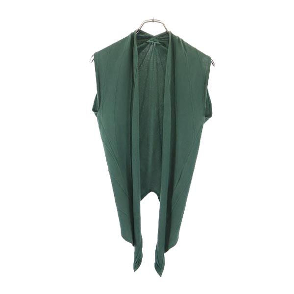 HaaT ISSEY MIYAKE ハート イッセイミヤケ ノースリーブ カットソー 2 グリーン系 レディース