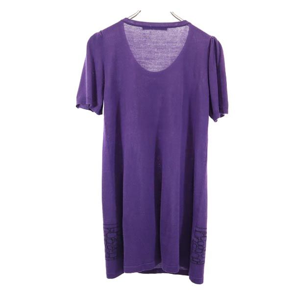 MARC JACOBS マークジェイコブス 半袖 チュニック パープル系 ワンピース レディース