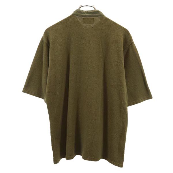 SOPHNET. ソフネット 日本製 半袖 ヘンリーネック Tシャツ M カーキ系 メンズ