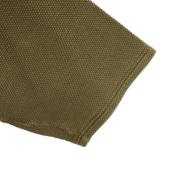 SOPHNET. ソフネット 日本製 半袖 ヘンリーネック Tシャツ M カーキ系 メンズ