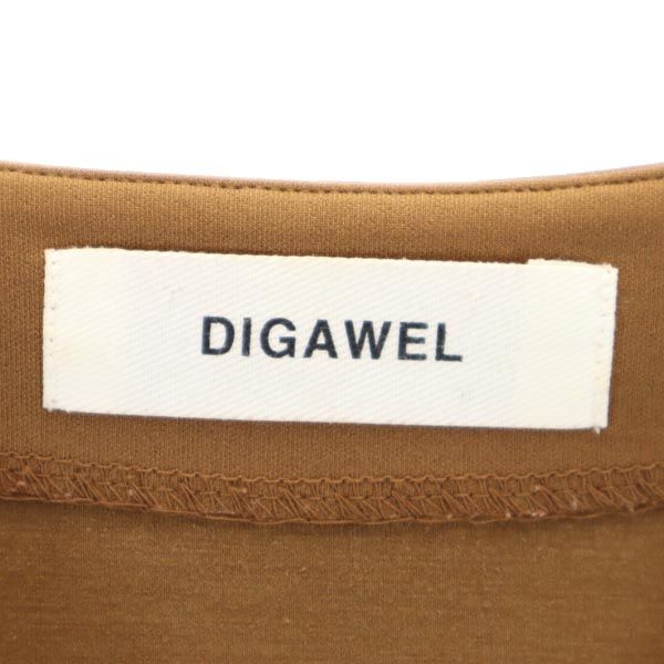 DIGAWEL ディガウェル 日本製 半袖 Tシャツ 1 ブラウン メンズ