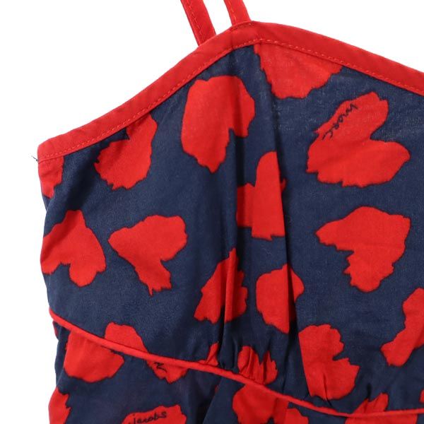 MARC BY MARC JACOBS マークバイマークジェイコブス ハート キャミソール 0 ネイビー レディース