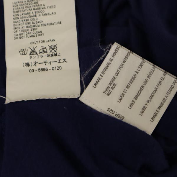 SPORT MAX CODE スポーツマックスコーデ ノースリーブ チュニック M ネイビー系 ビーズ飾り レディース