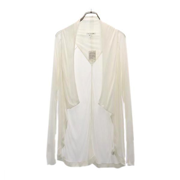 未使用 ヘルムートラング 長袖 カーディガン M ホワイト系 HELMUT LANG レディース