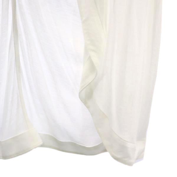 未使用 ヘルムートラング 長袖 カーディガン M ホワイト系 HELMUT LANG レディース