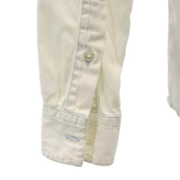 MSGM エムエスジーエム イタリア製 バック プリント 長袖 シャツ 38 ブルー系 メンズ