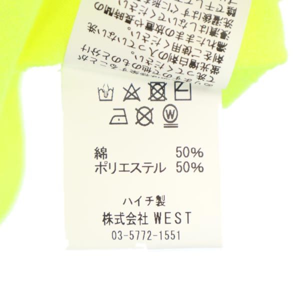 未使用 ICE CREAM アイスクリーム バッグプリント 半袖 Tシャツ M イエロー メンズ