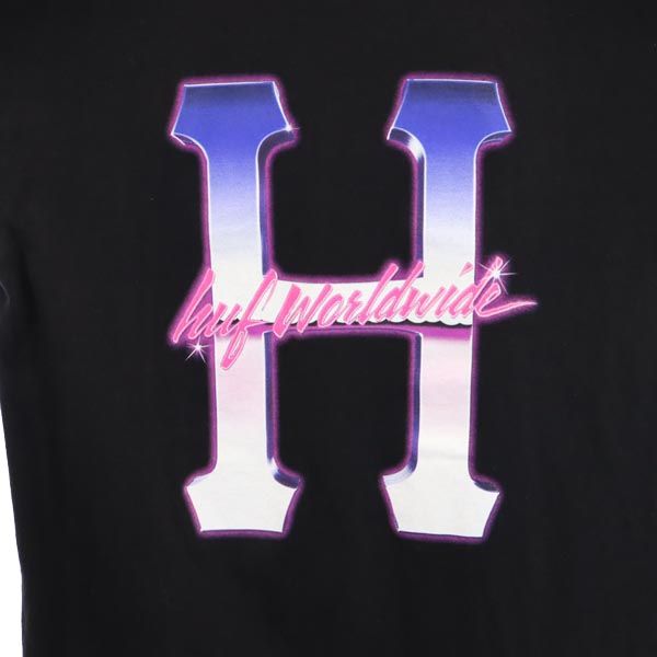 HUF ハフ 半袖 Tシャツ S ブラック系 メンズ