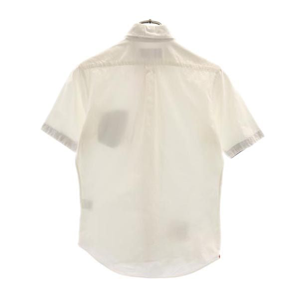 サイコバニー ゴルフ 半袖 ボタンダウンシャツ S 白 Psycho Bunny メンズ