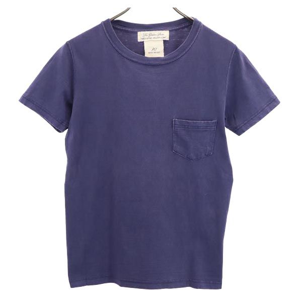 REMI RELIEF レミレリーフ 日本製 半袖 Tシャツ S ネイビー メンズ