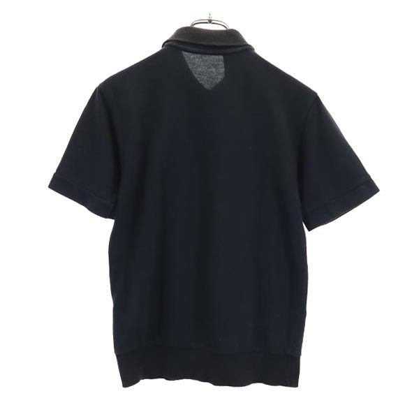 N.HOOLYWOOD エヌハリウッド 半袖 ポロシャツ 36 ブラック系 メンズ