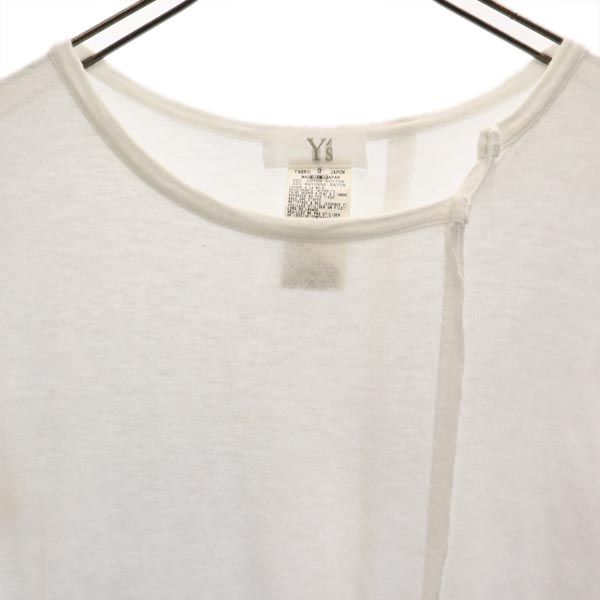 Y's ワイズ 半袖 デザイン Tシャツ 2 ホワイト系 レディース