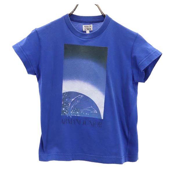 ARMANI JUNIOR アルマーニジュニア 半袖 Tシャツ 2 ブルー系 キッズ