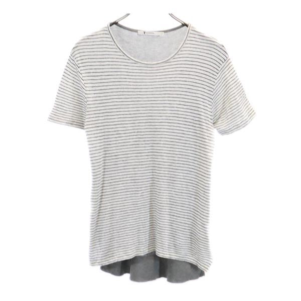 Alexander Wang アレキサンダーワン ボーダー 半袖 Tシャツ XS グレー系 レディース