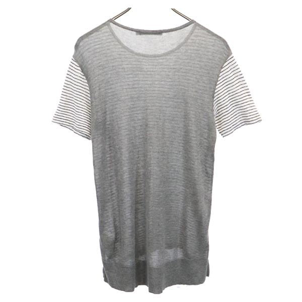 Alexander Wang アレキサンダーワン ボーダー 半袖 Tシャツ XS グレー系 レディース
