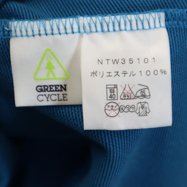 THE NORTH FACE ノースフェイス アウトドア NTW35101 長袖 ハーフジップ Tシャツ M ブルー系 レディース