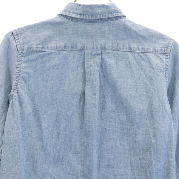 RALPH LAUREN ラルフローレン 長袖 シャンブレー ボタンダウンシャツ 4 キッズ