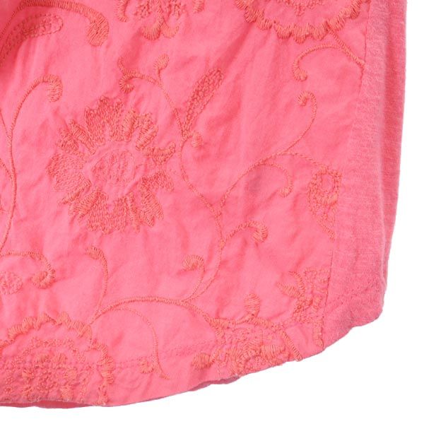 NAPAPIJRI ナパピリ 長袖 スキッパーカラー シャツ S ピンク系 レディース