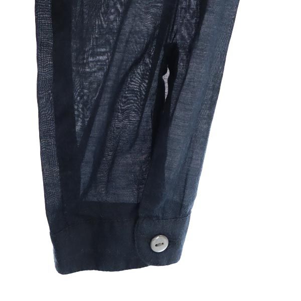 DIESEL ディーゼル スパンコールデザイン 長袖 ブラウス XS 黒 シャツ レディース